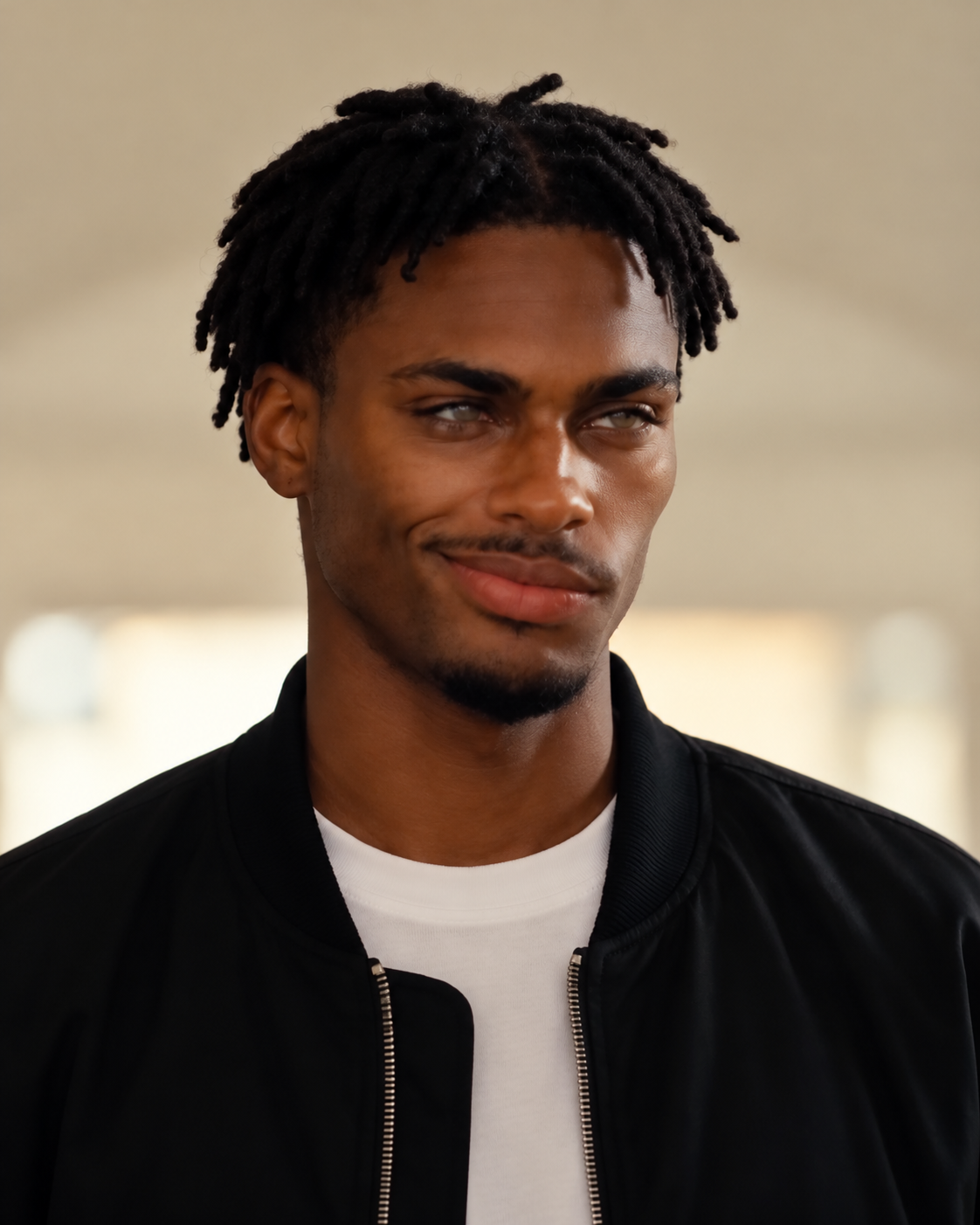 Illustrative portrait with a clear, well-lit face